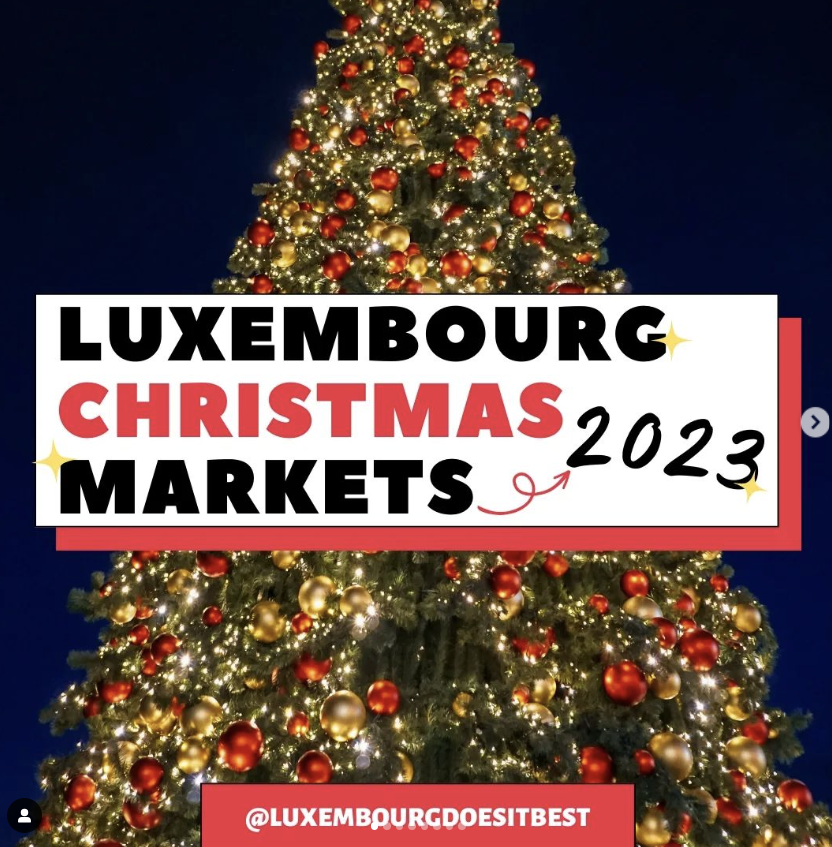 Luxembourg chritsmas market does it best